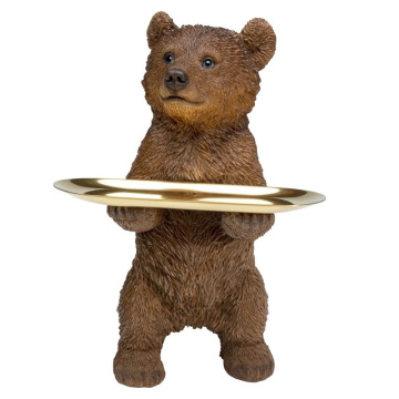 Мелочница KARE Deko Figur Butler Standing Bear 53415