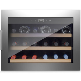 Встраиваемый винный шкаф Caso WineSafe 18 EB Inox