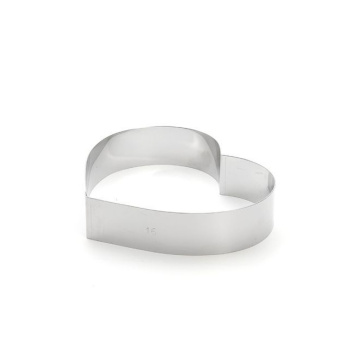 Кондитерское кольцо De Buyer Heart Ring Stainless Steel 3077.16
