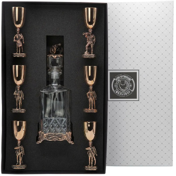 Набор для водки Кольчугинский Мельхиор KM108262