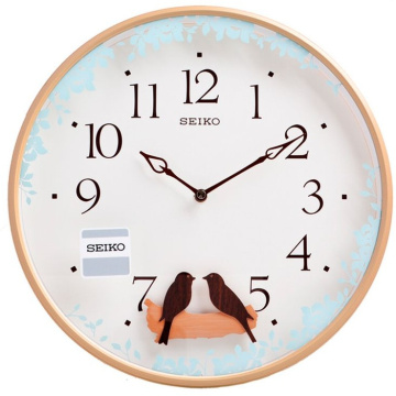 Настенные часы с маятником Seiko Quartz Wall Clock QXC237Z