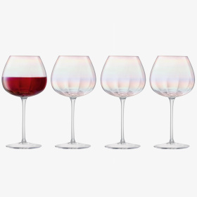 4 бокала для красного вина LSA International Pearl Red Wine Glass Set G1332-16-401