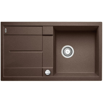 Кухонная мойка Blanco Metra 5 S-F Silgranit Coffee 519104