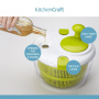 Сушилка для салата KitchenCraft Salad Spinner KCSALSPIN. фото 4