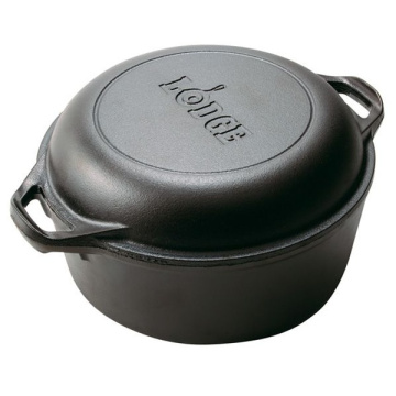 Жаровня Lodge Cast Iron Double Dutch Oven L8DD3