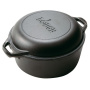Жаровня Lodge Cast Iron Double Dutch Oven L8DD3. фото 1