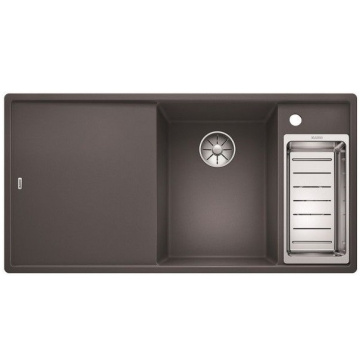 Кухонная мойка Blanco Axia III 6S-F Silgranit InFino Rock Grey 523484