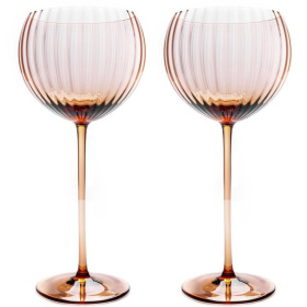 2 бокала для красного вина Anna Von Lipa Lyon Red Wine New Brown Set AVL-621-30