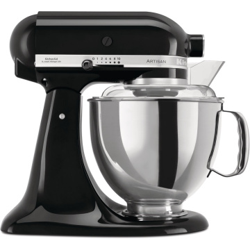 Миксер планетарный KitchenAid Artisan Series 5-Quart Tilt-Head Stand Mixer Onyx Black KSM175PSOB