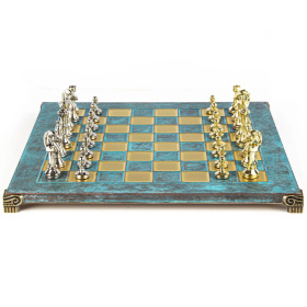 Шахматы Manopoulos Classic Metal Staunton Chess Set S34TIR