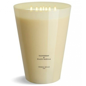 Ароматическая свеча Cerer&iacute;a Moll&aacute; 1899 Boutique Raspberry & Black Vanilla 3XL Scented Candle X5008