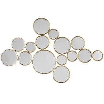 Зеркало KARE Spiegel Bubbles Brass 84132