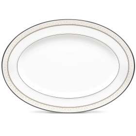 Блюдо овальное Noritake Montvale Platinum NOR4807L/97244