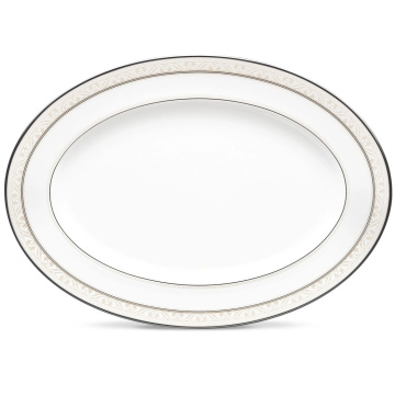 Блюдо овальное Noritake Montvale Platinum NOR4807L/97244