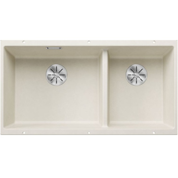 Кухонная мойка Blanco Subline 480/320-U Silgranit InFino Soft White 527168