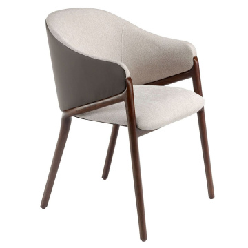 Стул Angel Cerd&aacute; Silla beige con patas nogal 4090 AC-101876