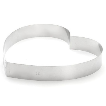 Кондитерское кольцо De Buyer Heart Ring Stainless Steel 3077.24