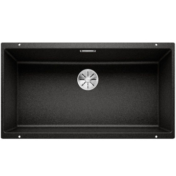 Кухонная мойка Blanco Subline 800-U Silgranit InFino Black 526005