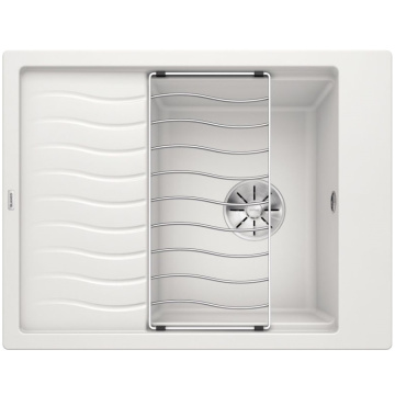 Кухонная мойка Blanco Elon 45 S Silgranit InFino White 524818