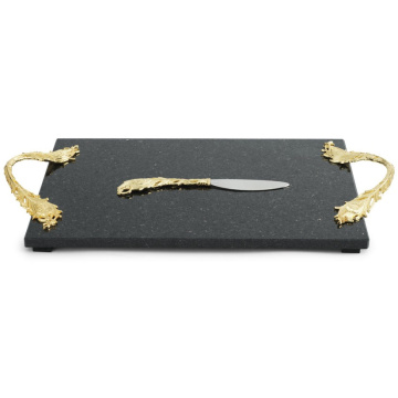 Доска для сыра с ножом Michael Aram Plume Cheese Board w/ Knife 133302