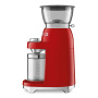 Кофемолка Smeg Macinacaffè 50's Style Rosso CGF03RDEU. фото 3