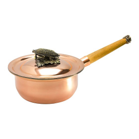 Ковш с крышкой Кольчугинский Мельхиор KM111767