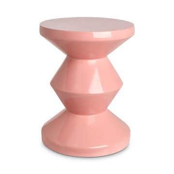 Приставной столик Polspotten Zig Zag Stool Light Pink 510-070-074