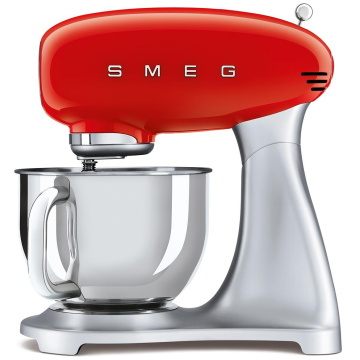Миксер планетарный Smeg Impastatrice 50's Style Rosso SMF02RDEU