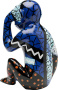 Фигурка KARE Deko Figur Graffiti Monkey Blau 56827. фото 4