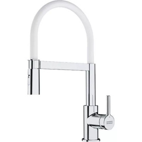 Кухонный смеситель Franke Lina Semi-pro Chrome/White 115.0626.088