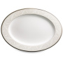 Блюдо овальное Narumi Nocturne Platinum NAR-50685-1220. фото 1