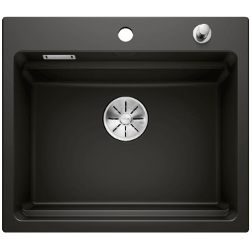 Кухонная мойка Blanco Etagon 6 Ceramic PuraPlus Black 525162