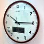 Настенные часы Seiko Quartz Wall Clock QXL008BN. фото 2