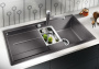 Кухонная мойка Blanco Metra 6S Silgranit Black 525926. фото 2