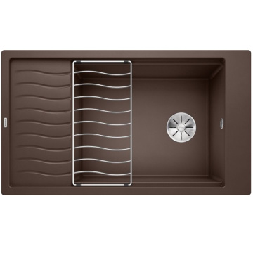 Кухонная мойка Blanco Elon XL 8 S Silgranit InFino Coffee 524869
