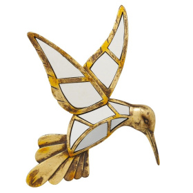 Панно настенное KARE Wandschmuck Hummingbird Mirror 51220